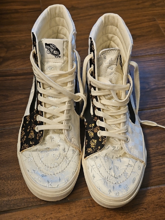 Vans Shoes - Vans Brocade Floral High-Top Sneakers